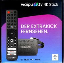 Waipu.tv 4K Stick Inkl. FB      PLUS   --ETHERNET ADAPTER--
