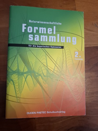 Formelsammlung abitur bayern - abitur,