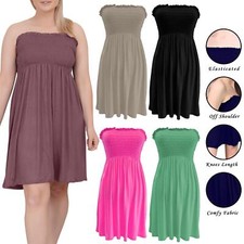 Damen durchsichtiges Boob Tube