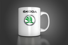 Fototassen Skoda-Becher-tasse-GESCHENK Kaffee-Tee, Skoda Logo MUG