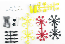 Stoss Dämpfer 1/10 mittel sportgelb 2er Set RC Car Ersatzteil Kyosho W-5142Y