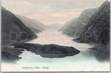 Vintage AK Sorfjord