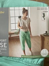 Damen Sport Hose 3/4 Cropped