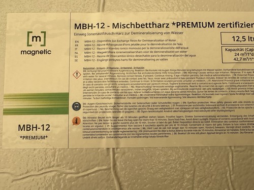 Mischbettharz premium mbh - premium, mbh-12