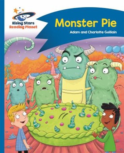 Reading planet monster - reading,