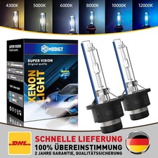 2x D2S XENON 6000K-12000K Set