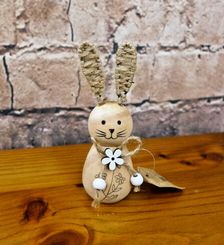 Holz deko hase ostern - deko,