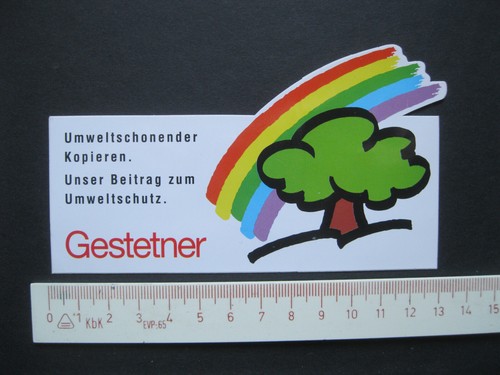 Gestetner umweltschonender - gestetner,