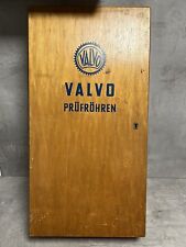 Valvo Röhren Schrank Prüfröhren um 1965 inkl. Konvolut Radioröhren meist OVP