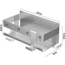 Duschablage ohne Bohren -