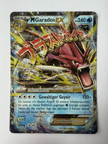 Pokémon tcg garados ex - m,