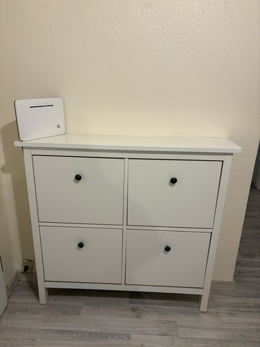 Ikea hemnes schuhschrank weiß - ikea,
