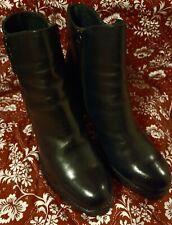 5th Avenue ⭐ Stiefeletten schwarz Gr. 41 ⭐ Echtleder mit Reißverschluss