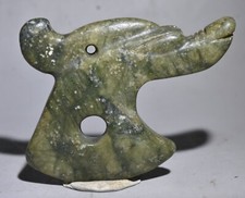 3,2" Altes China Jade Carving