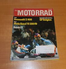 Das Motorrad 14/1976, Kawasaki Z 400, Dutch TT, GP Belgien, Moto Guzzi 250 TS