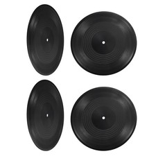 Leere Vinyl-Schallplatten,12-Zoll-CD-Gefälschte Vinyl-Schallplatten,2er-Pack