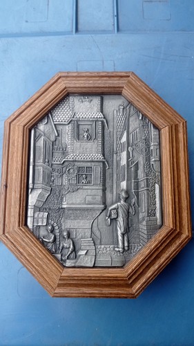 Schlüsselkasten holz zinnbild - holz,