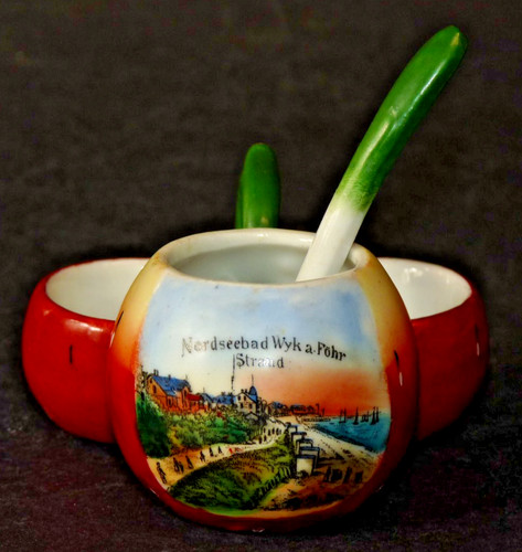 Andenken menage mit löffel - menage,