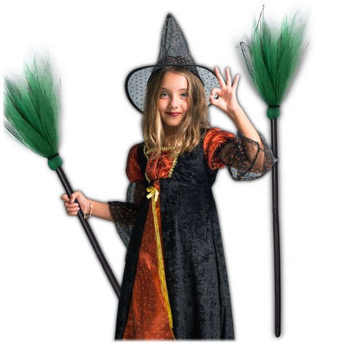 Hexenbesen-Halloween-Accessoir