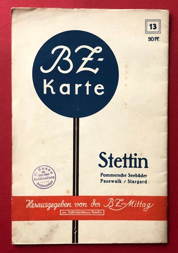 Landkarte stettin in - landkarte,