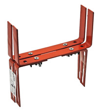 2 x Geli Blumenkastenhalter Typ H Halterung Blumenkasten Pflanzkasten terracotta