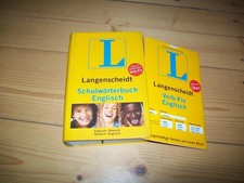 Langenscheidt Schulwörterbuch Deutsch-Englisch, Englisch Deutsch 2003