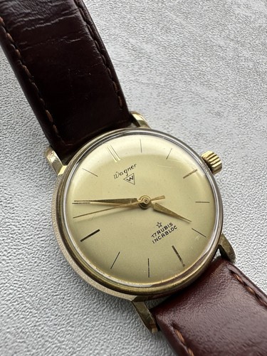 Vintage wagner herrenuhr - vintage,