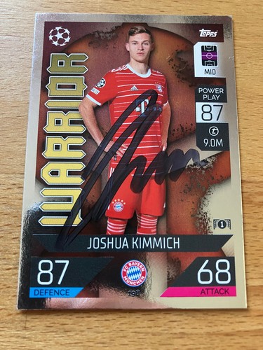 Joshua kimmich autogramm - -,