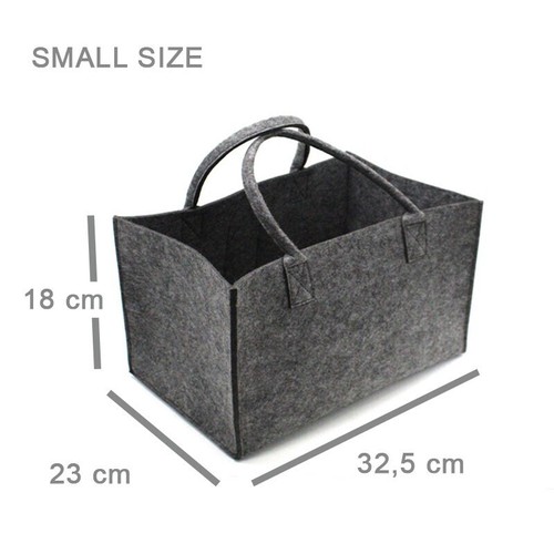 Filztasche dunkelgrau shopper - dunkelgrau,,