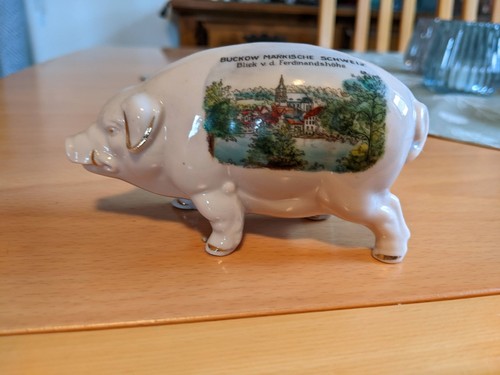 Altes andenken sparschwein - altes,