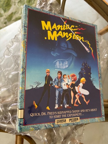 Maniac mansion big box - big,