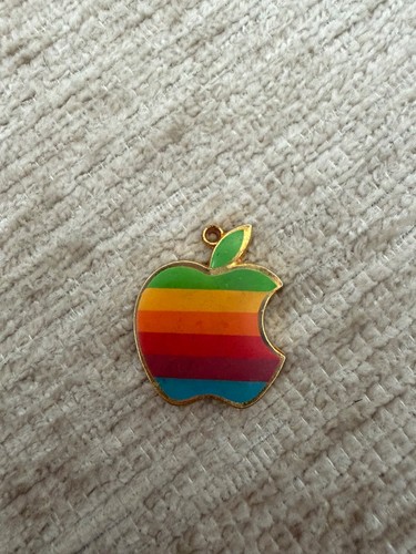 Apple computer rainbow logo - apple,