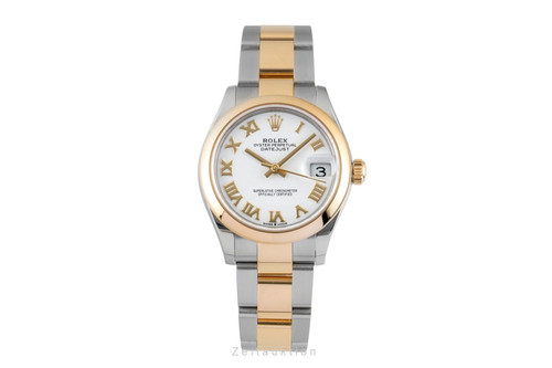Rolex datejust rolesor white - rolex,