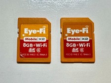 2x Eye-Fi Mobile X2 8GB SDHC