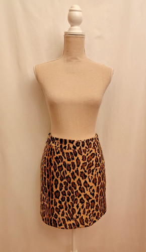 Damen rock leopard look - damen,