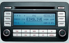 VW RCD 500 MP3 mit 6 fach CD Wechsler Radio VW GOLF EOS CADDY PASSAT TOURAN
