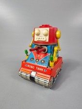 Altes Blechspielzeug Roboter Robo Tank TR-2 T.N Vintage 60er 70er Jahre