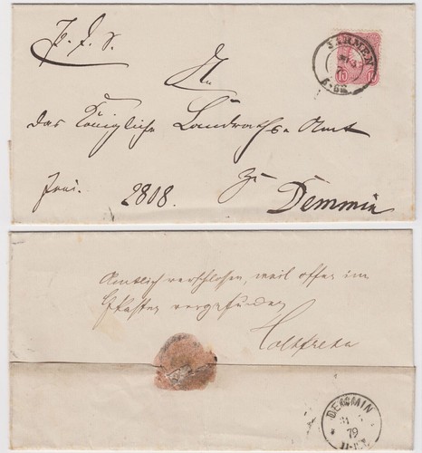 Brief jarmen pommern - nr., 33
