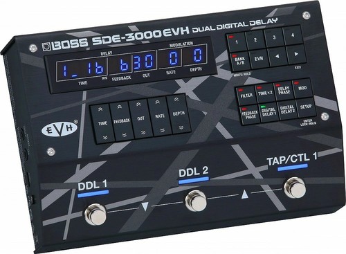 Boss sde 3000evh - dual, digital