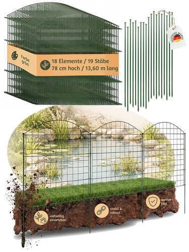 Zaun gartenzaun steckzaun - gartenzaun,