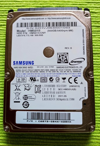 Festplatte hdd 500 sata - festplatte,