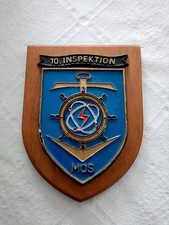 Wappen Marine MOS Bremerhaven. ca. 16,5x21,5 Cm. 