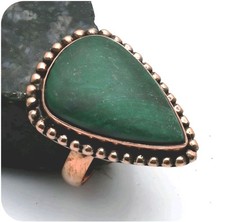 Malachit Ring - Reines Kupfer