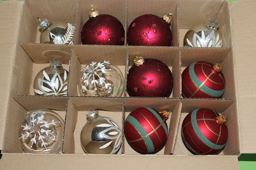 Weihnachtskugeln matt - 12, weihnachtskugeln,