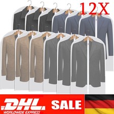 12x Kleidersack Kleiderhülle Schutzhülle Kleider Hülle Kleiderschutz 60x100cm