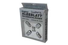 Kleeblatt Felgenschloss Radsicherung Diebstahlschutz Radmuttern