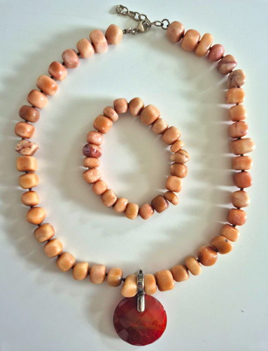 Opal perlenkette halskette - opal,