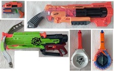 NERF Vagabond Doomlands 2169 Zombie Strike Crossfire Armbrust Trommel-Magazin