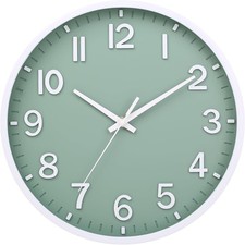 20 cm Lautlos Wanduhr Ohne