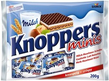 Knoppers Minis - Milch
